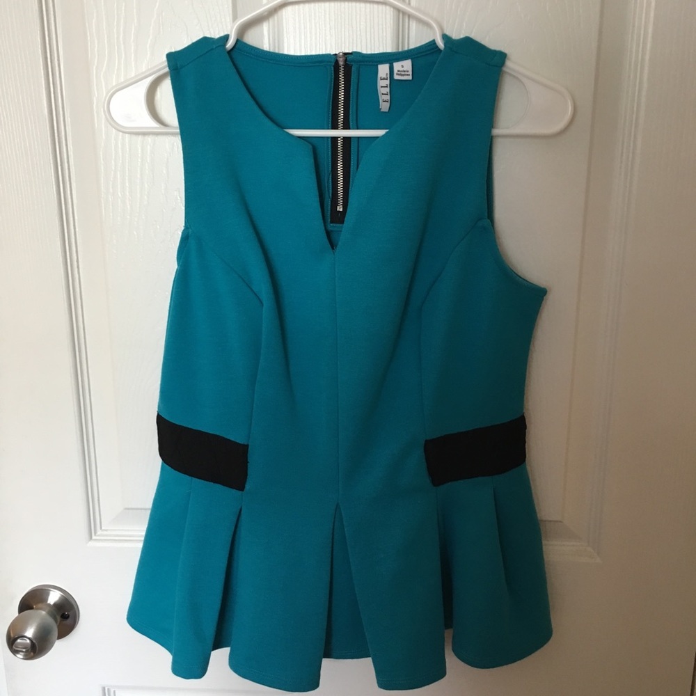 Elle Peplum Top